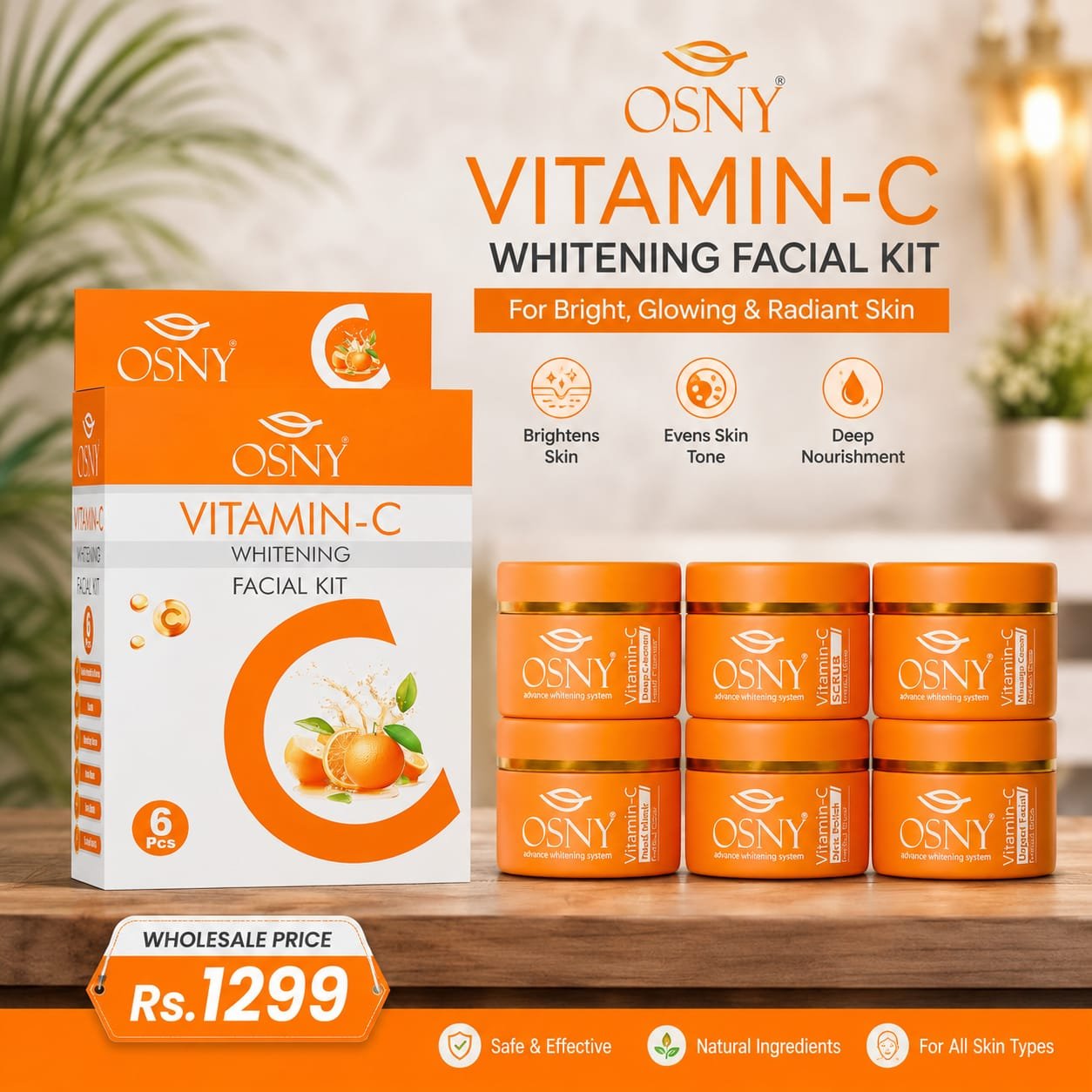 vitamin c facial kit