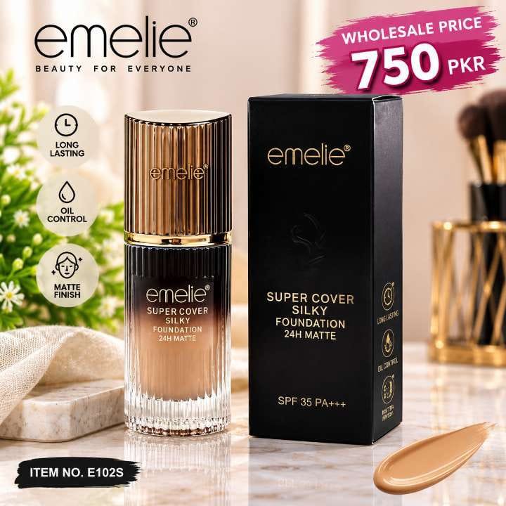 emelie super cover silky foundation