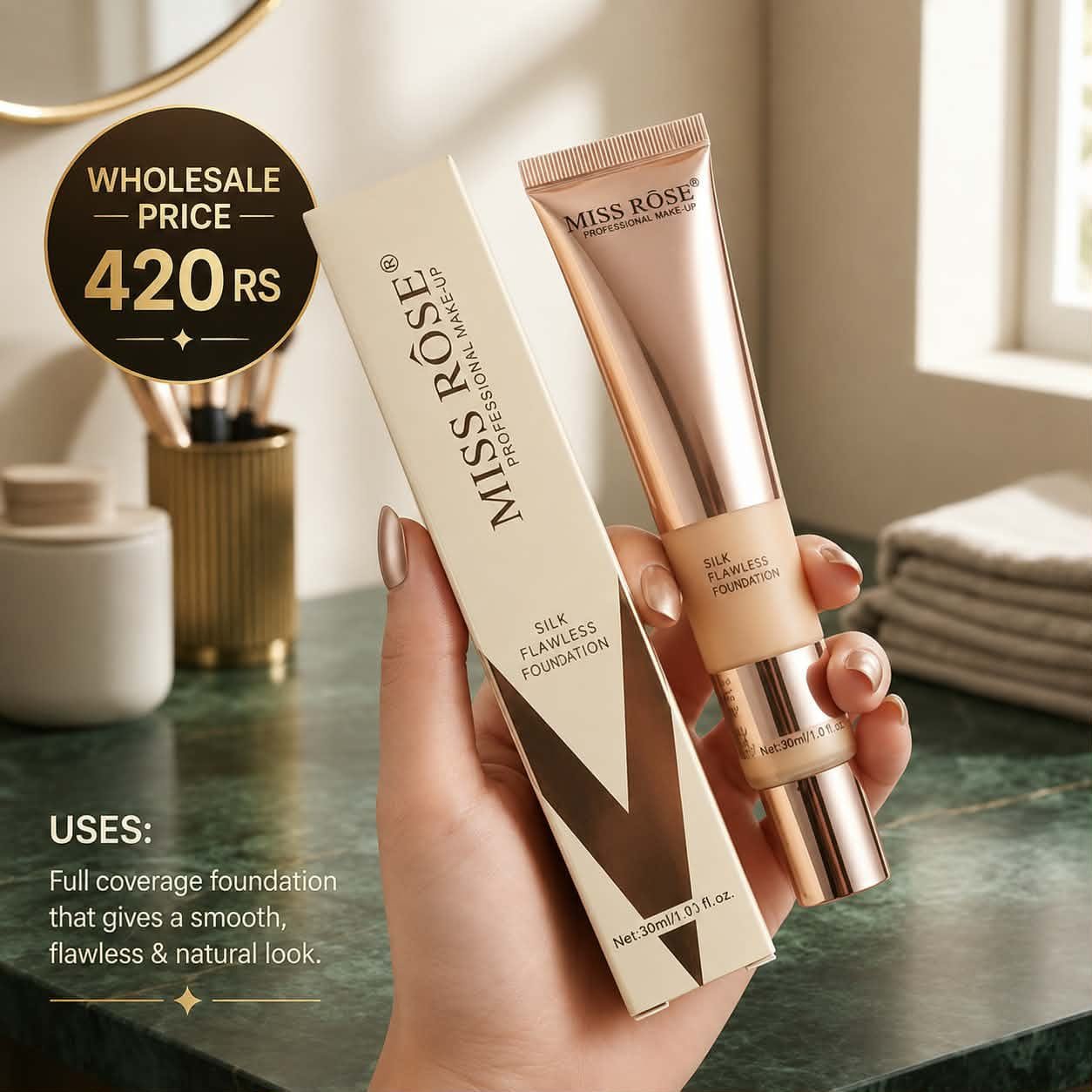 miss rose flawless foundation