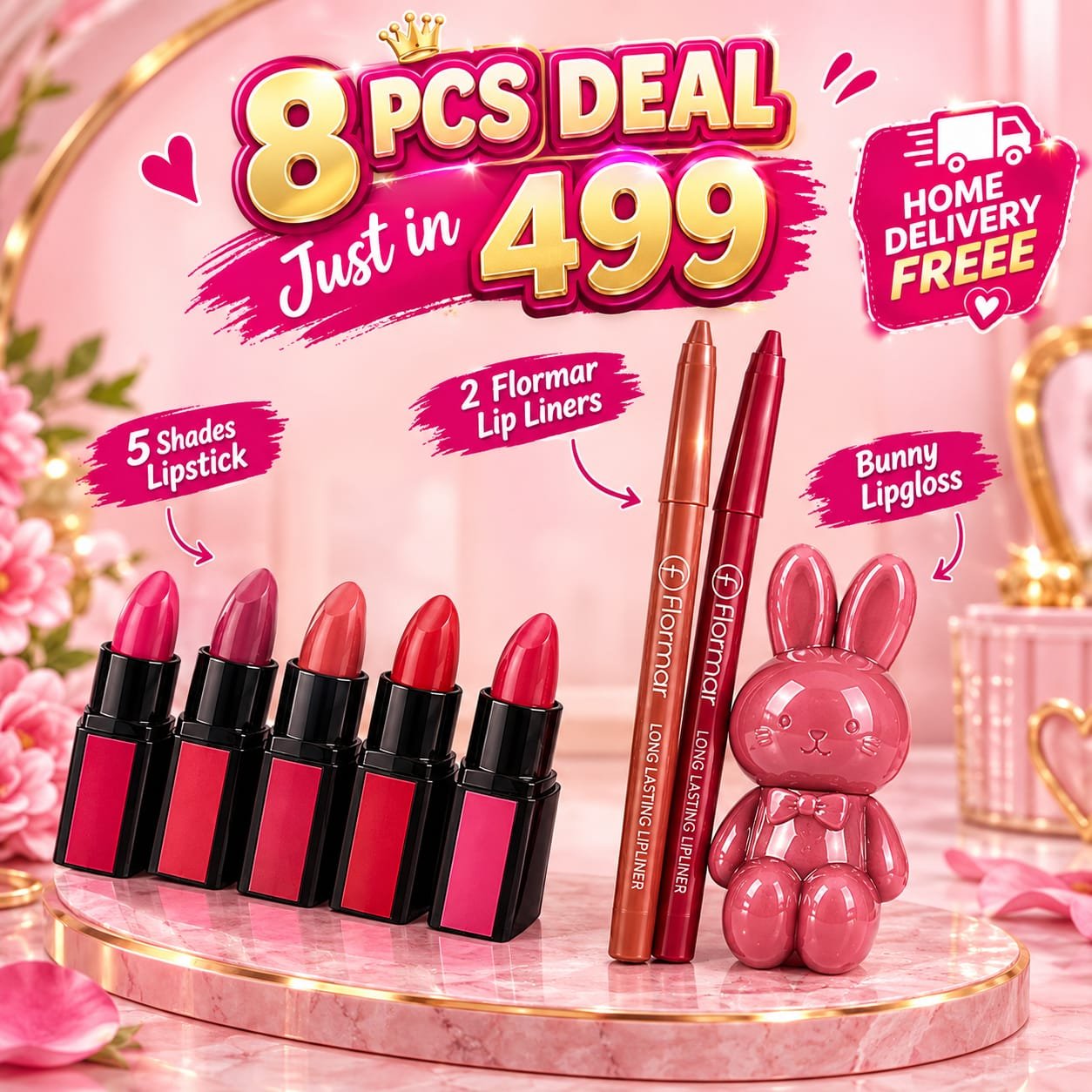 8 pcs