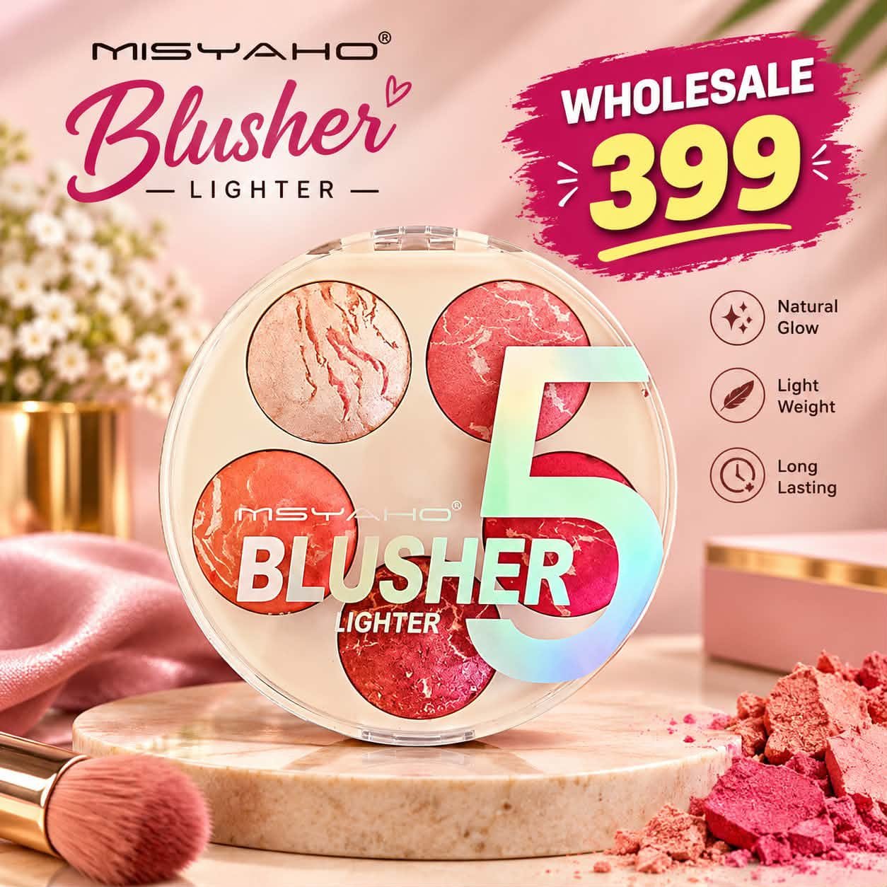 5 pcs blush
